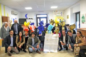 Consegna uova di Pasqua Rotaract e Rotary Club Viterbo