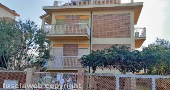 Montalto - La palazzina di via Tevere ristrutturata