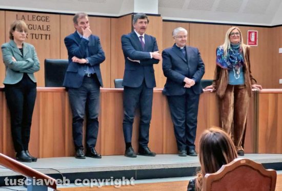 Tribunale - Gli auguri di Pasqua del vescovo Francesco Orazio Piazza