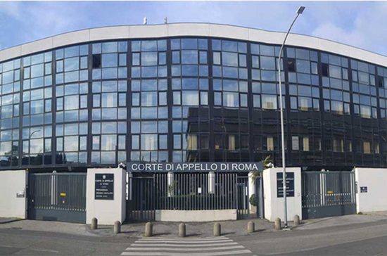 La corte d'appello di Roma