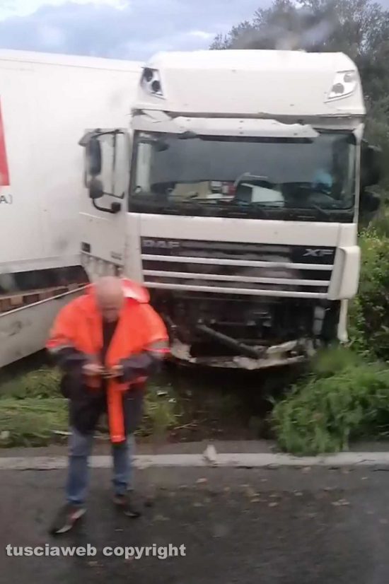 Monte Romano - L'incidente sull'Aurelia bis