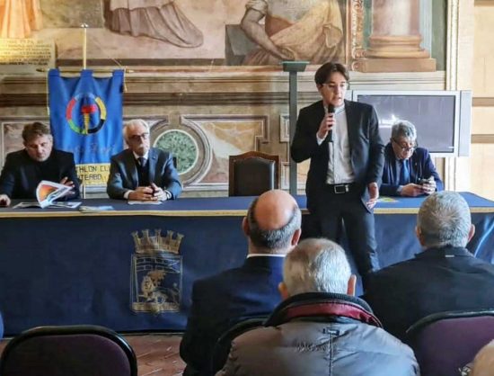La consulta provinciale studentesca di Viterbo a palazzo dei Priori