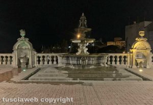 Viterbo - Il degrado ai giardinetti del comune