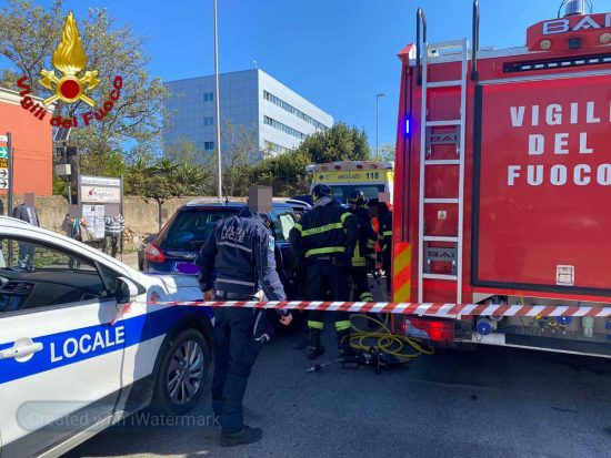 Civitavecchia - Frontale su via Terme di Traiano