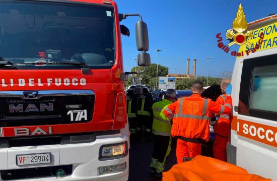 Civitavecchia - Frontale su via Terme di Traiano