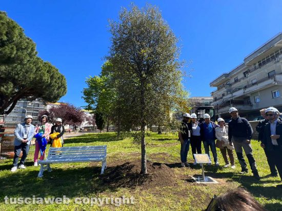 Parco Impastato - Piantumazione pioppo in memoria di Franco Flavio Visinoni
