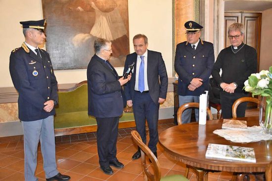 Consegna olio santo a Viterbo
