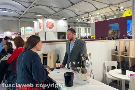 Verona - Vinitaly 2023 - Marco Muscari della cantina Muscari Tomajoli