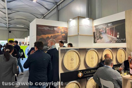 Verona - Vinitaly 2023 - Lo stand della Fattoria Madonna delle Macchie