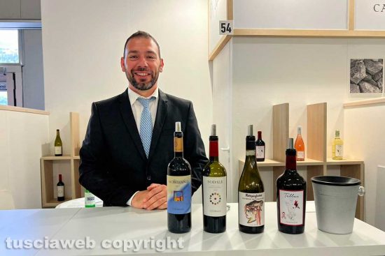 Verona - Vinitaly 2023 - Fernando Cestra della cantina Famiglia Cotarella