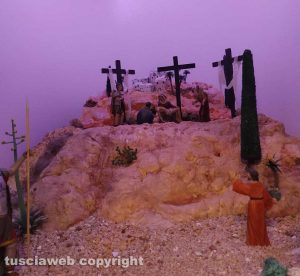 Valentano - I diorami di Pasqua nella chiesa di S. Maria