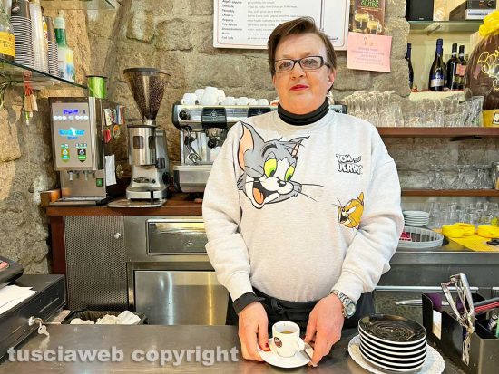 Viterbo - Daniela Chiodo della gelateria Chiodo