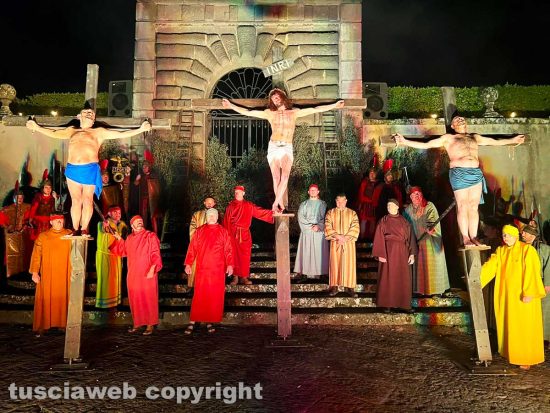 Bagnaia - La rievocazione della passione di Cristo