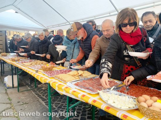 Viterbo - La colazione di Pasqua a Pianoscarano