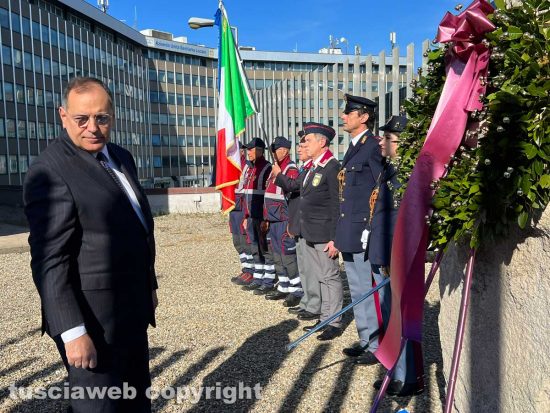 Viterbo - Festa della polizia - Il prefetto Antonio Cananà