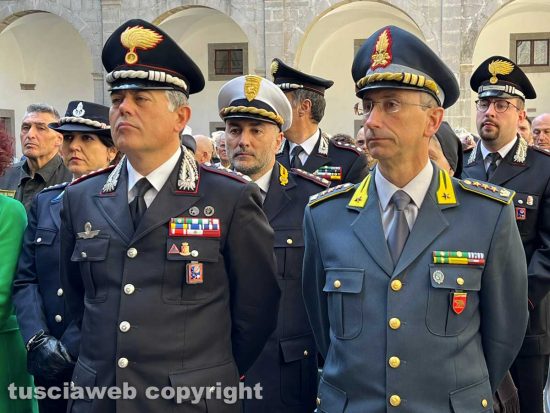 Viterbo - 171esimo anniversario della fondazione della polizia di stato
