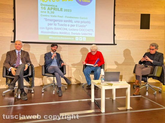 Viterbo - Luciano Ciocchetti, Daniele Sabatini, Carlo Galeotti e Massimiliano Maselli