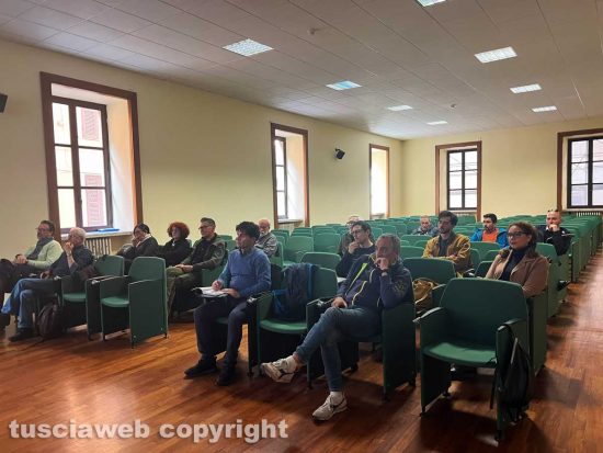 Viterbo - La riunione del tavolo di comunità sull'Arcionello