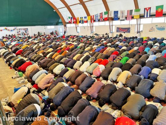 Viterbo - La festa di fine Ramadan