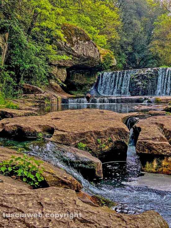 Il parco delle cascate di Chia
