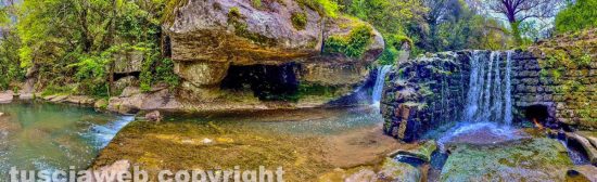 Il parco delle cascate di Chia
