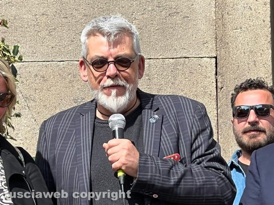 Viterbo - L'assessore Alfonso Antoniozzi all'inaugurazione di "Viterbo in festa"