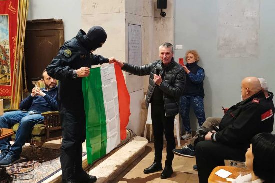 Vasanello - Il comandante Alfa protagonista di "Vasanello Dark side"