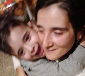 Orlanda Serangeli e il piccolo Ismaele