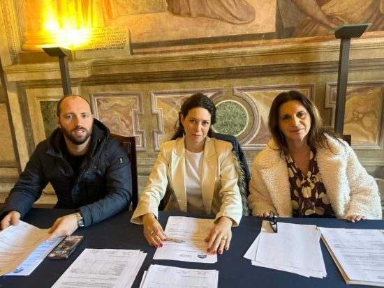 Matteo Achilli, Antonella Sberna e Laura Allegrini