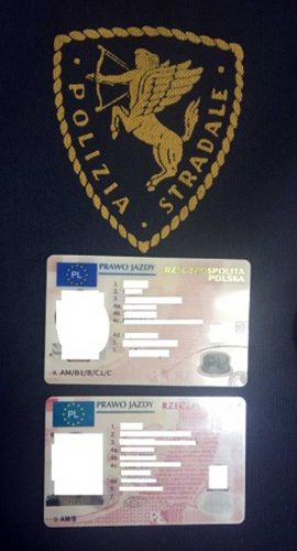 Viterbo - Polizia - Le due patenti