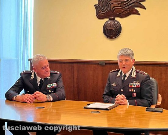 Viterbo - Il congedo del comandante Maurizio Iannaccone