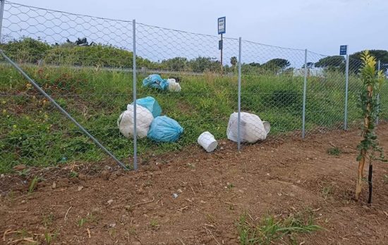 Santa Marinella - Le mini discariche alla limonaia