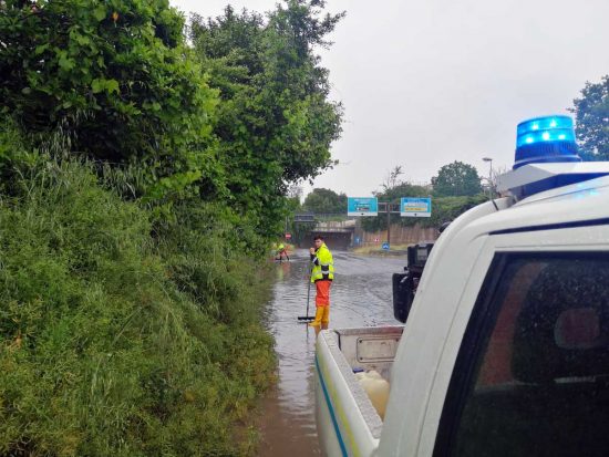 Volontari Anvvfc Civita Castellana al lavoro