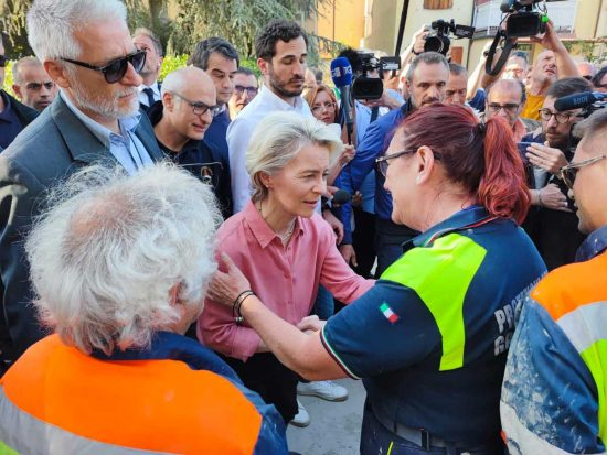 Cinzia Viglianti e Ursula Von der Leyen