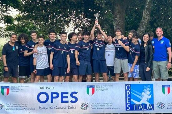 Le squadra di volley al trofeo Monti della Tolfa