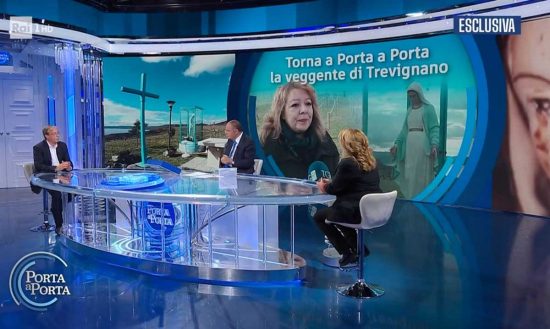 Gisella e Gianni Cardia a Porta a porta