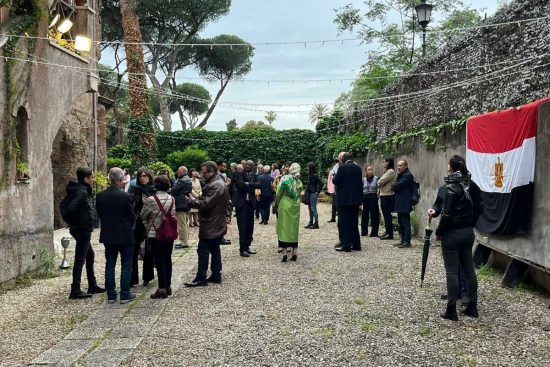Roma - L'inaugurazione della mostra "Il risveglio degli egizi"