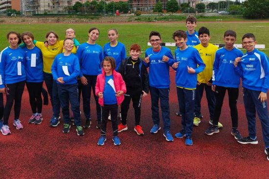 Sport - Atletica leggera - Gli atleti della Finass assicurazioni Viterbo