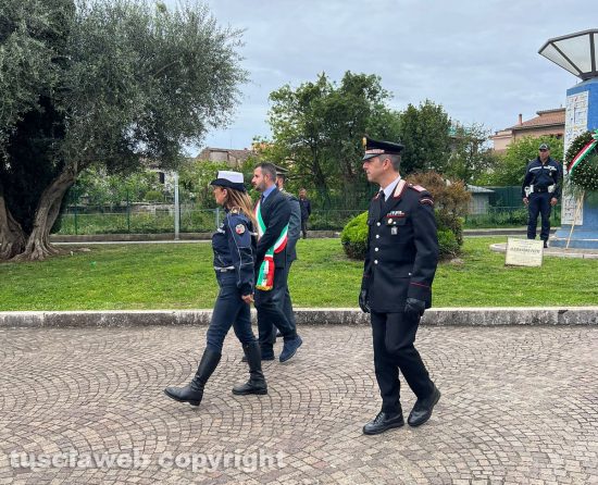 Civita Castellana - Cerimonia in occasione della festa del primo maggio
