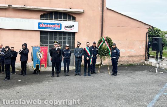 Civita Castellana - Cerimonia in occasione della festa del primo maggio