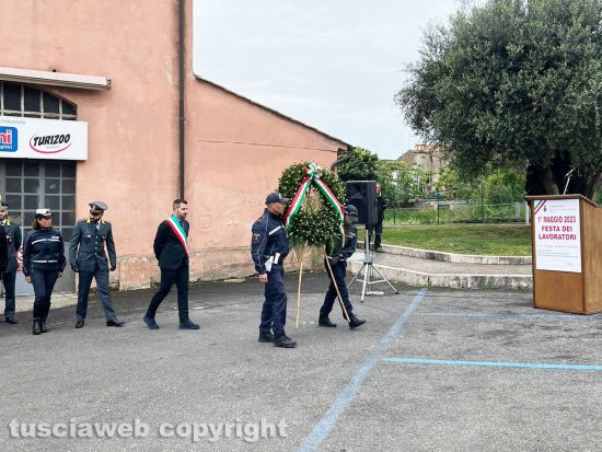 Civita Castellana - Cerimonia in occasione della festa del primo maggio