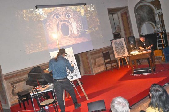 Bomarzo - Claudio Simonetti a palazzo Orsini