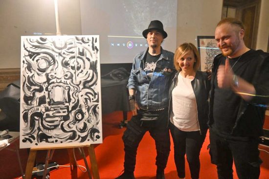 Bomarzo - Claudio Simonetti a palazzo Orsini