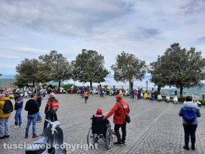 Il raduno Vespa a Montefiascone