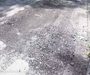 Condizioni asfalto strada Ortana