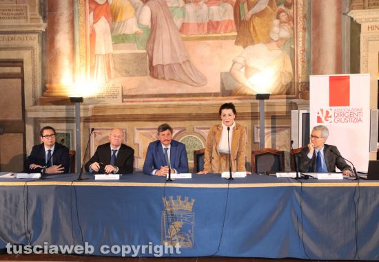 Viterbo - Incontro conclusivo della tre giorni del XXIV meeting nazionale dell’Associazione dirigenti giustizia