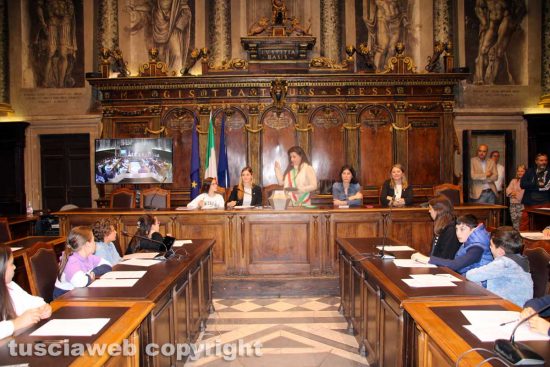 Viterbo - Primo consiglio comunale dei giovani