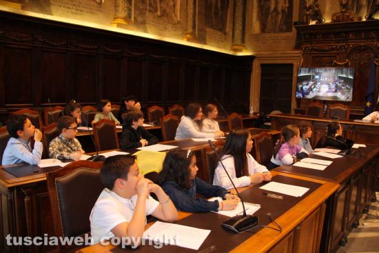 Viterbo - Primo consiglio comunale dei giovani