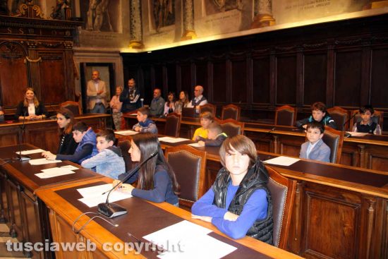 Viterbo - Primo consiglio comunale dei giovani