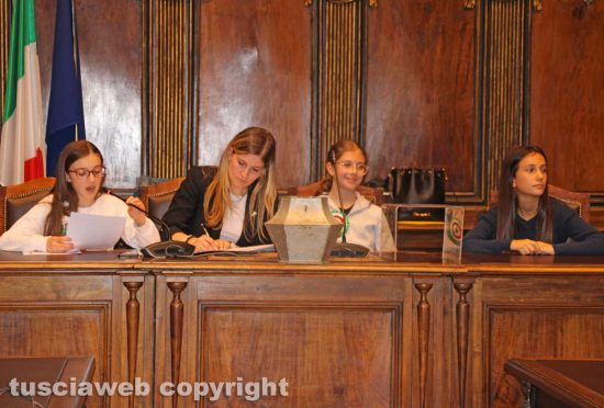 Viterbo - Primo consiglio comunale dei giovani